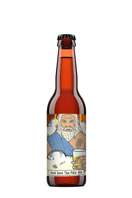 La bière god save the pale ale du Grand Zig la cave du brouhaha