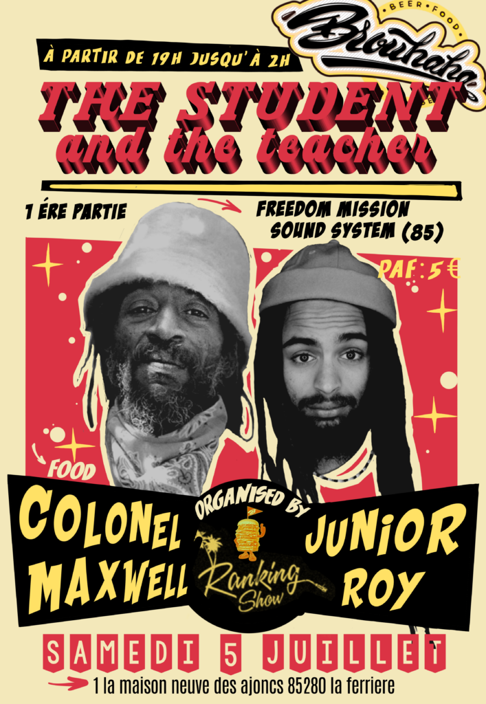 évènement reggae 5 juillet