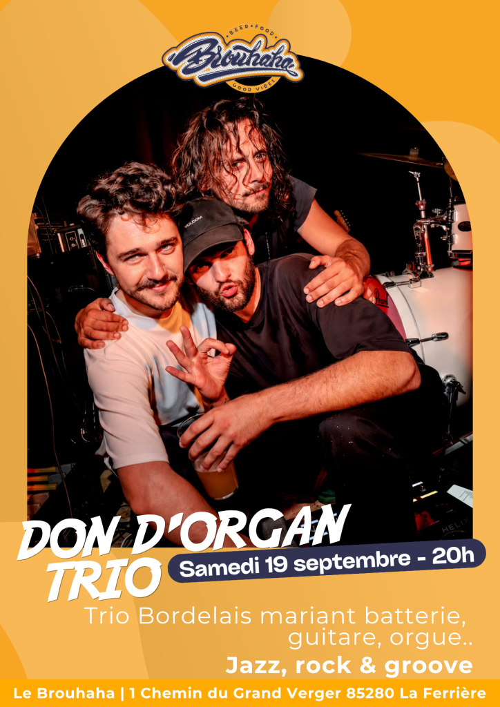 affiche Don d'Organ Trio