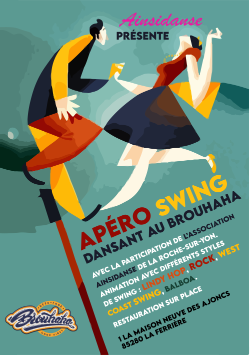 affiche apéro swing